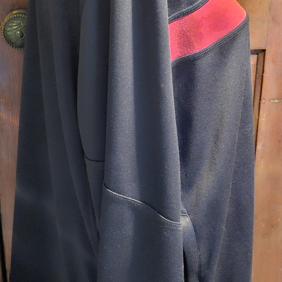 Nike Dri fit track jacket black and red size L - Picture 5 of 13